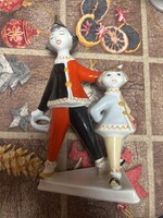 Hollóházi Bohóc figura.