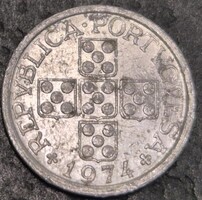 Portugália 10 CENTAVO 1974.