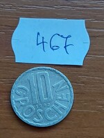 AUSZTRIA 10 GROSCHEN 1992  ALU.  467