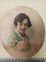 Női portré, feltehetően Horváthy Elvira színésznőről - 1930