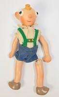 Vintage/retró Huvrínek kerámia "báb"figura