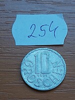AUSZTRIA 10 GROSCHEN 1971 ALU.  254