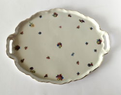 GYÖNYÖRŰ ANTIK NAGY MÉRETŰ AlLT WIEN BÉCSI PORCELÁN TÁLCA