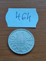 AUSZTRIA 10 GROSCHEN 1989  ALU.  464