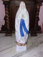 Lourdes-i Szűz Mária porcelán szobor / nagyméret /