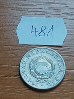 MAGYAR NÉPKÖZTÁRSASÁG 1 FORINT 1980  ALU.  481
