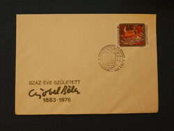 FDC 1983. Czóbel Béla (II.) 100 éves születési évfordulójára