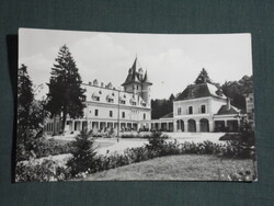 Képeslap,Parádsasvár,Parád,Kastélyszálló,SZOT gyermeküdülő látkép,részlet,1961-