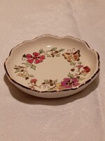 ZSOLNAY PORCELÁN PILLANGÓMINTÁS TÁLKA