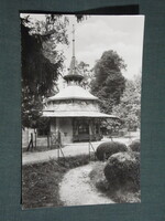 Képeslap,Parádsasvár,Parád,Csevice gyógyvíz forrás látkép,részlet,1960-