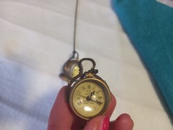 Omega gömb alakú nyaklánc óra/ zsebóra, működik- replika