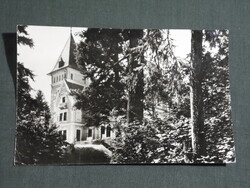 Képeslap,Parádsasvár,Parád,Kastélyszálló,SZOT gyermeküdülő látkép,részlet,1960-