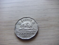 5 Cent 1950  Kanada  ( 1 )
