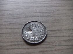 5 Cent 1918  Kanada Ezüstérme
