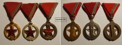 TŰZOLTÓ arany-ezüst-bronz