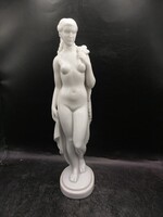 Herendi RITKA !!!!! Antik akt lepellel, Hanzely Jenő szignóval,30 cm-es.3462b
