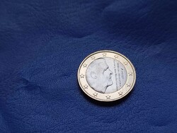 HOLLANDIA 1 EURO 2022 WILLEM-ALEXANDER (VILMOS SÁNDOR) ! BIMETÁL! NAGYON RITKA!