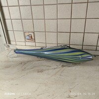 Retro Muránói üveg hal 65 cm / mid century /asztali dísz díszüveg