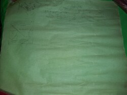 DR. LÖVÉSZ TIBOR - Antik történelmi térkép terv -kézzel készített - pausz papíron a képek szerint 41