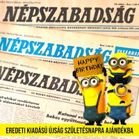 1983 április 15  /  NÉPSZABADSÁG  /  SZÜLETÉSNAPRA! EREDETI NAPILAP! Ssz.:  14121