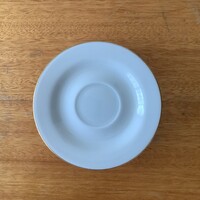 Henneberg Helena Porcelán csészealj arany szegéllyel 5 db