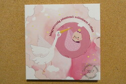2017 Baby forgalmi sor kislánynak UNC!
