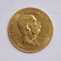 1909 Ferenc József Arany 10 Corona