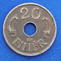 1941. 20 Fillér Magyar Királyság SZÉP!  (301)