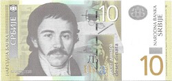 10 dinár 2013 Szerbia UNC