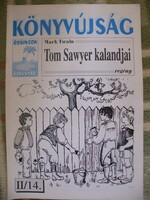 Mark Twain: Tom Sawyer kalandjai I. regény könyvújság ritkaság - Real Kft Kaposvár -