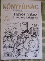 Petőfi Sándor: János vitéz A helység kalapácsa regény könyvújság ritkaság - Real Kft Kaposvár -