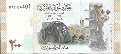 200 font pound pounds 2009 Szíria UNC 1.