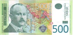 500 dinár 2007 Szerbia UNC