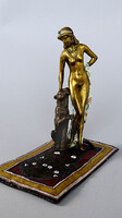 Bergmann Bronz Figura