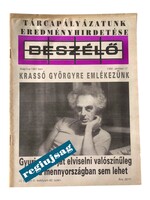 1992 október 17    /  Beszélő  /  A múlt meglepetés! Ssz.:  38970