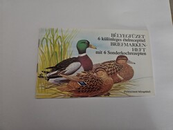 1989-es Récék-Felülnyomattal Német bélyegfüzet **