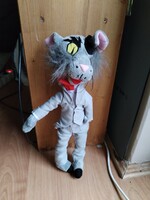 Macskafogó mr teufel plüss 32cm retro darab