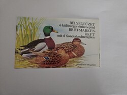 1989-es Récék-Felülnyomattal Német bélyegfüzet **