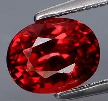 Eredeti vörös spinell drágakő 1,5ct Tanzania