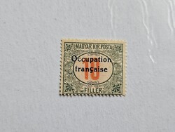 1919-es 10 Fillér portó Arad,francia megszállás bodor garanciával **