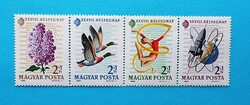 (Z) 1964. 37. Bélyegnap 4-es csík** - (Kat.: 400.-)