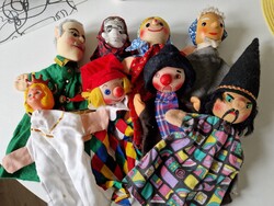 8db-os régi kesztyűbáb csomag