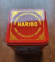 Haribo fémdoboz pléh tároló doboz