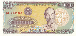 Vietnam - 1000 Dong 1988. UNC