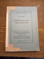 Vadász Elemér Kőszénföldtani tanulmányok Pécsi Egyetemi Könyvkiadó, 1940
