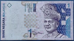 Malaysia / Malajzia 1 Ringgit 1998, AUNC.