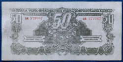VH. 50 Pengő 1944, VF+.