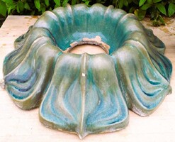 RITKASÁG!  Szecessziós Zsolnay eozin asztalközép / Épületdísz