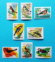 (Z) 1961. Madarak III. sor** - Erdők-mezők madarai - (Kat.: 1.000.-)