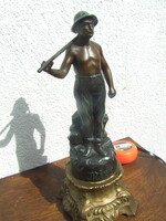 Szobor bányász